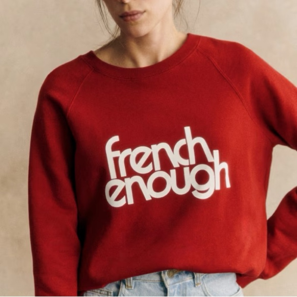 Sezane graphic sweatshirt